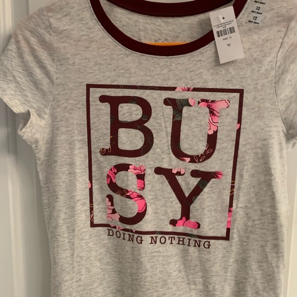 Justice | Shirts & Tops | Justice Purple Shirt With Sequin Pocket Size Xl 618 Plus Girls